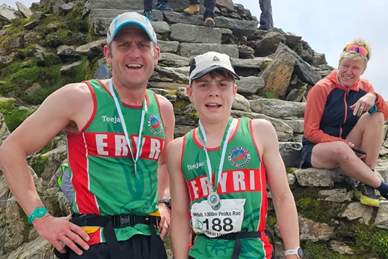 Welsh 1000m Peaks Race - Jenny H Race Finish &copy; Al Tye