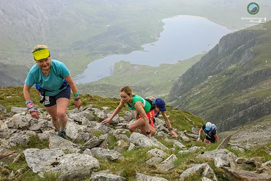 Welsh 1000m Peaks Race - Descent from Carnedd Llewellyn
